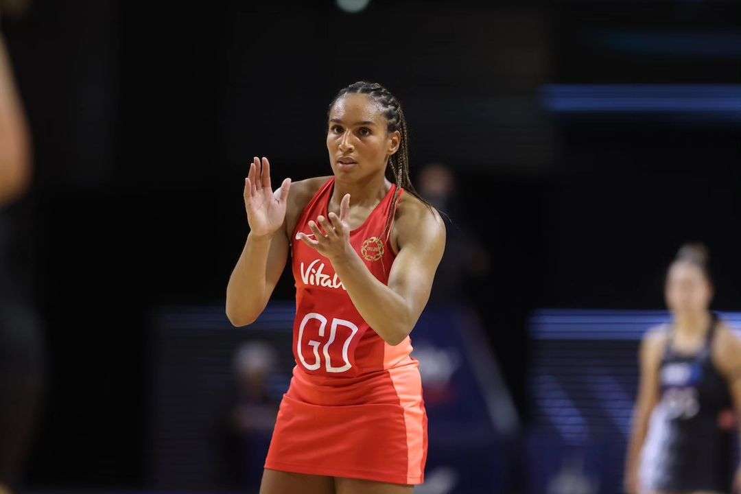 Vicki Oyesola of England Netball