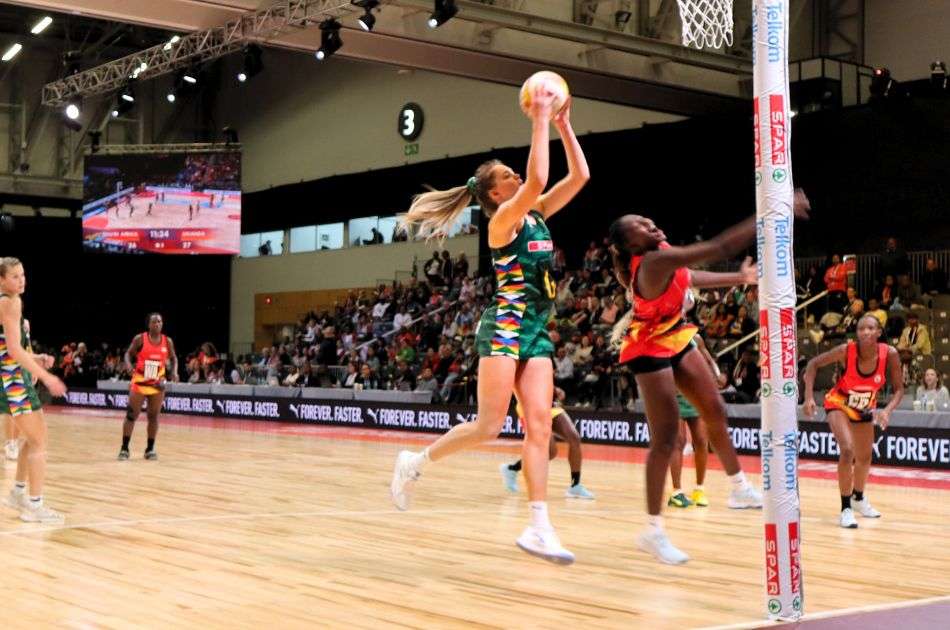 Elmerè van der Berg at 2023 Netball World Cup